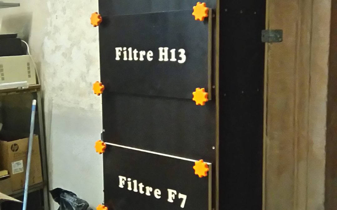 Filtre pour fumée laser Diy