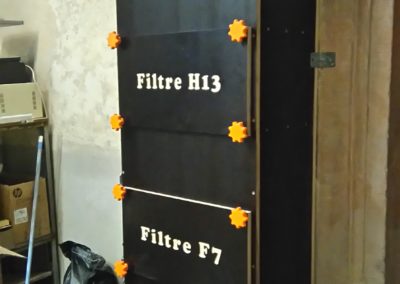 Filtre pour fumée laser Diy